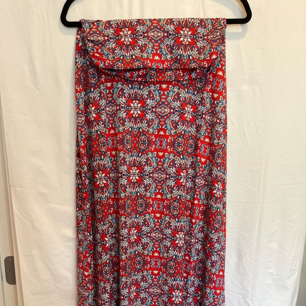 Gilli Morgana Maxi Skirt - Paisley - Size Medium